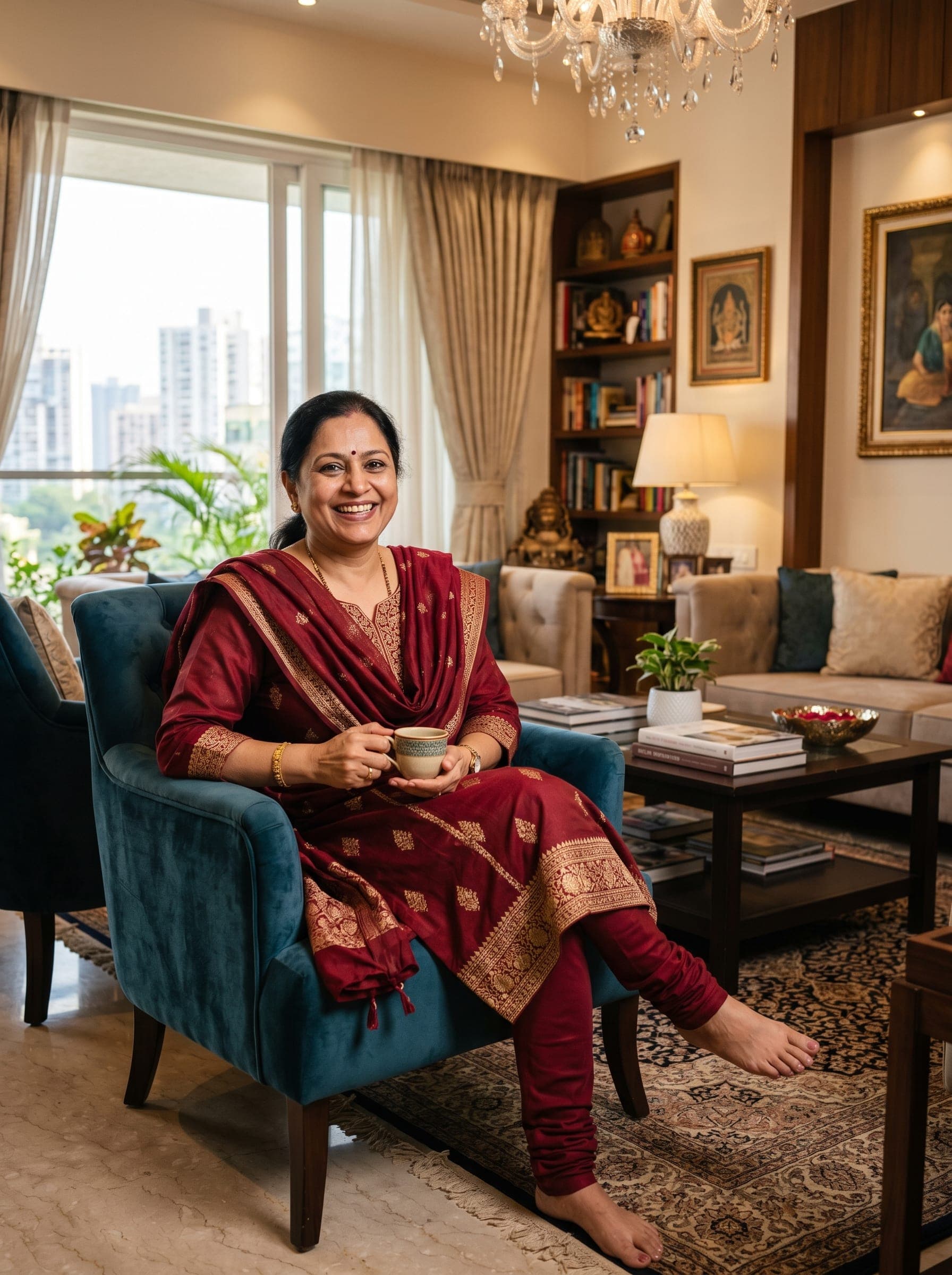 Portrait of Meera V.